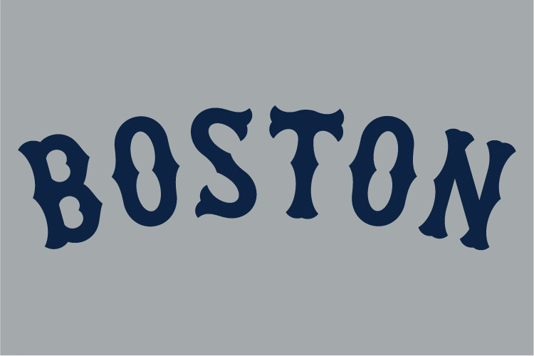 Boston Red Sox 2009-2013 Jersey Logo fabric transfer